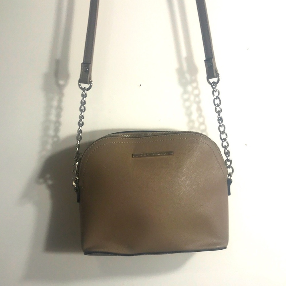 NEW STEVE MADDEN PURSE HANDBAG TAN/KHAKI CROSSBODY NWOT